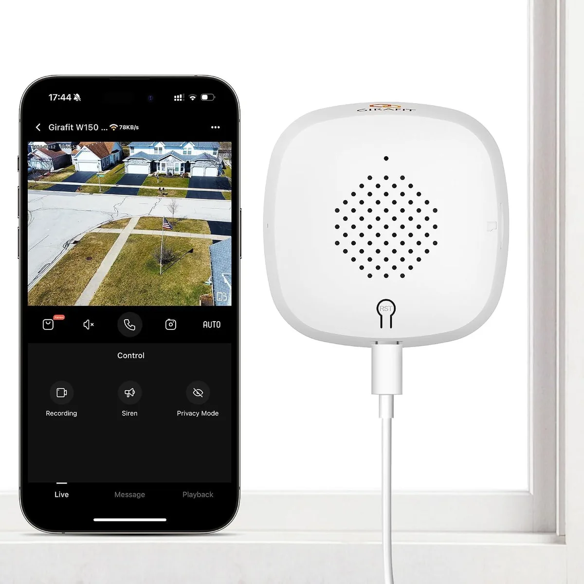 TAURKENAM TAURKENAM 3MP 2K Window Camera 2.4GHz &amp; 5GHz WiFi — product photo