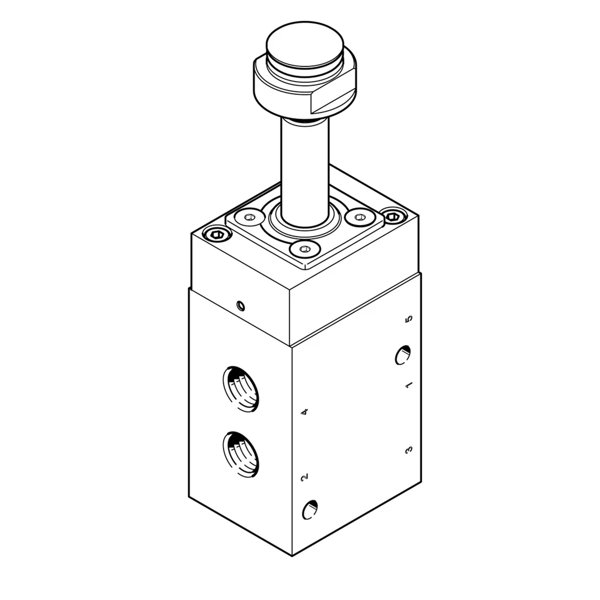 Festo Festo VOFC-L-M52-M-G14-F19 4514925 Pneumatic Valve — product photo