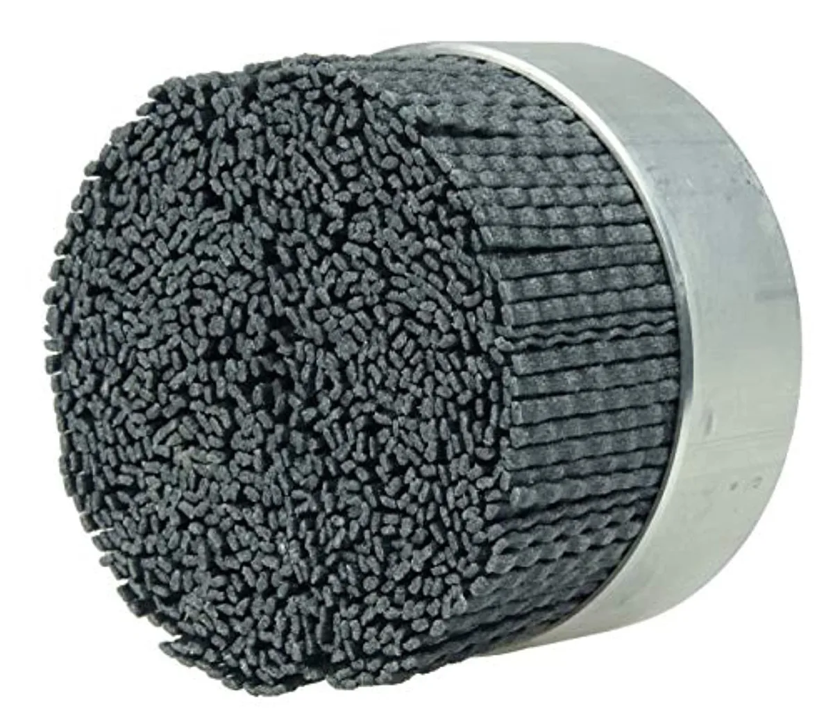 Weiler Weiler 85981 3" Miniature Nylox Disc Brush 80SC Crimped Rectangular Fill — product photo