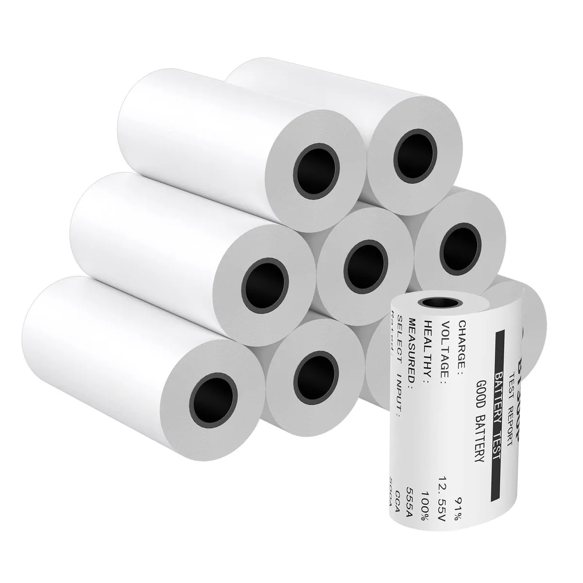  Thermal Receipt Paper 2 1/4" x 2.0' 10 Rolls — product photo