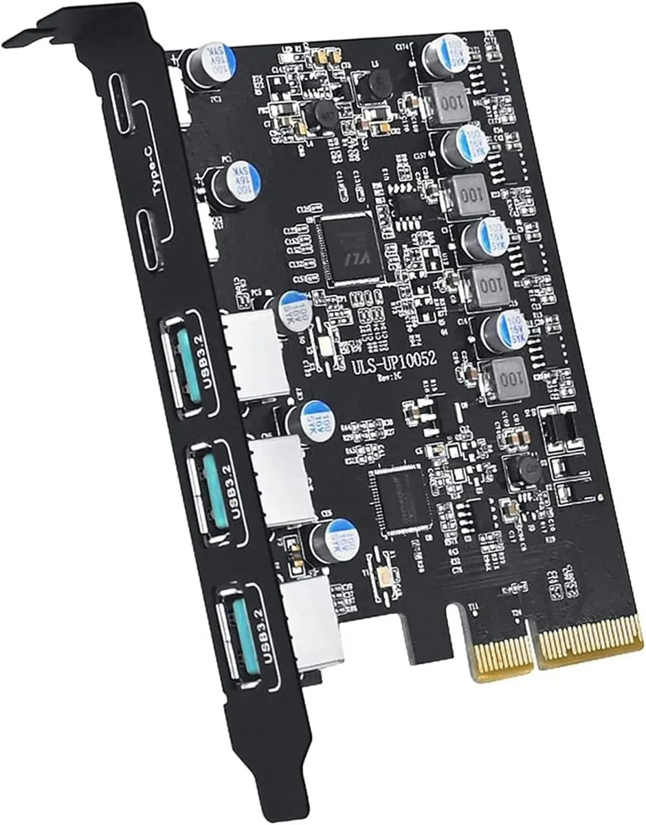 ESTONE ESTONE PCIE23A2C 5-Port PCIe USB 3.0 Expansion Card — product photo