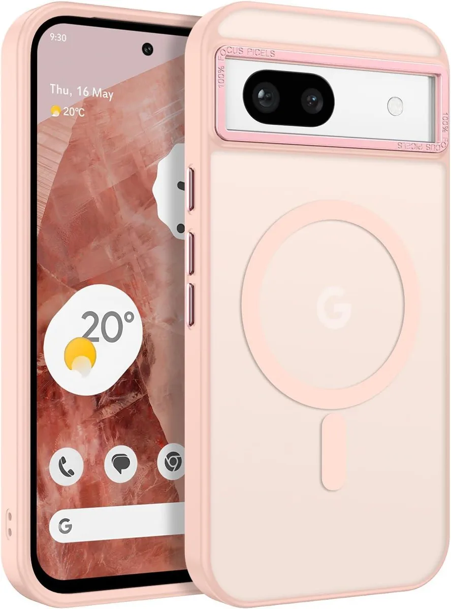 Transcend Transcend Case for Google Pixel 8a 6.1 Translucent Matte Pink — product photo