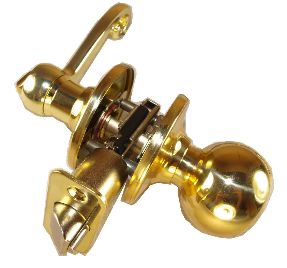 Ultra Hardware Ultra Hardware 44568 Polished Brass Entry Door Lock — product photo