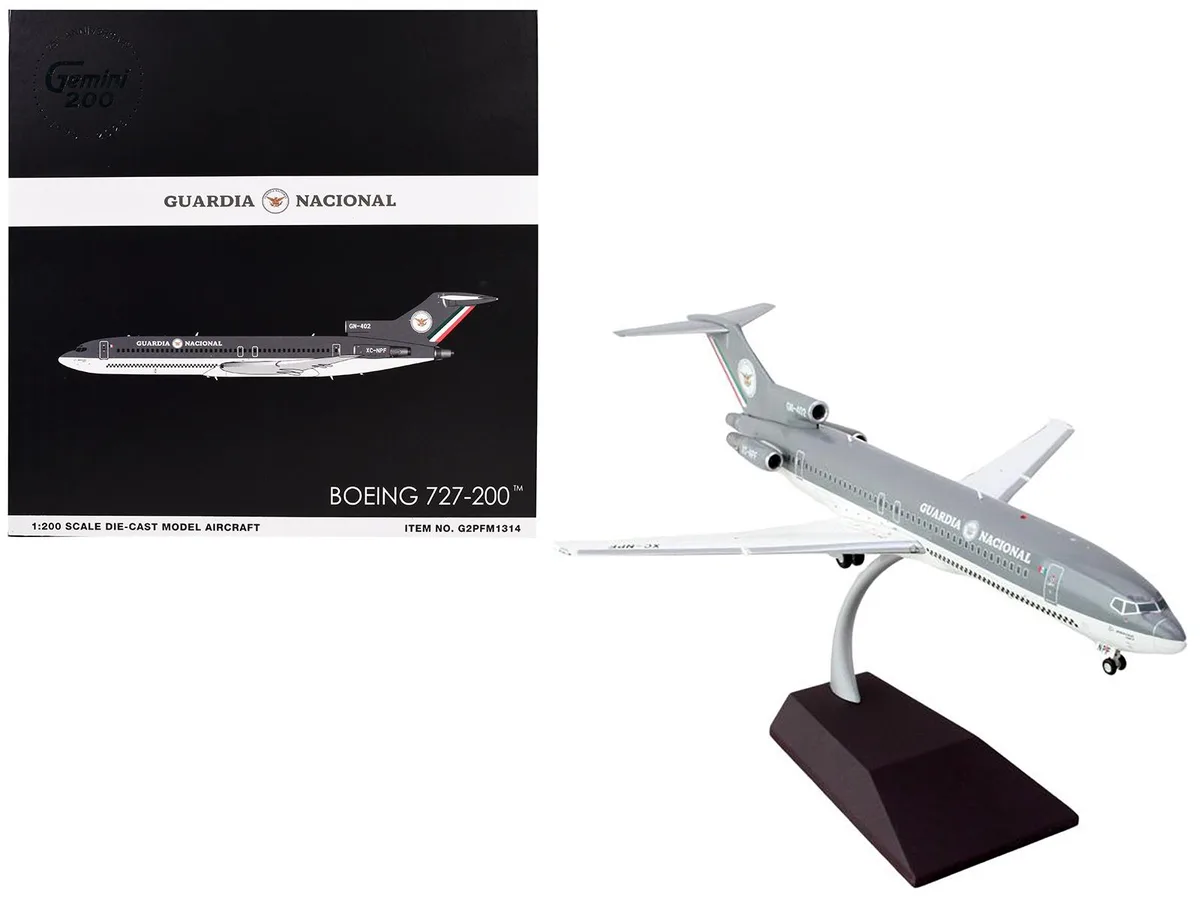 GeminiJets GeminiJets Boeing 727-200 Guardia Nacional 1/200 Diecast Hobby Collectible — product photo