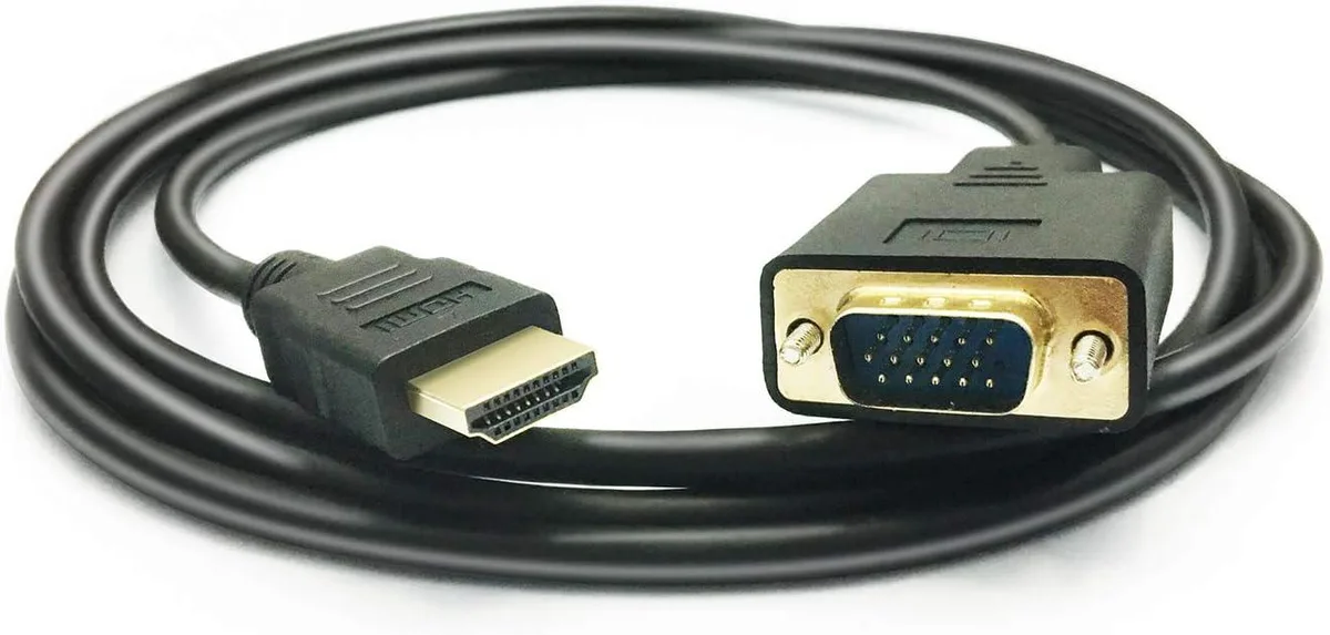 Brainwavz Brainwavz HDMI to VGA Cable 1080p 6Feet — product photo