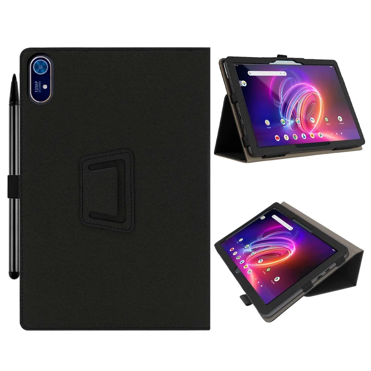 KW-Commerce KW-Commerce Tablet Case Cover for Acer Iconia Tab P11 11inch 8113 Black 2 in 1 accessory — product photo