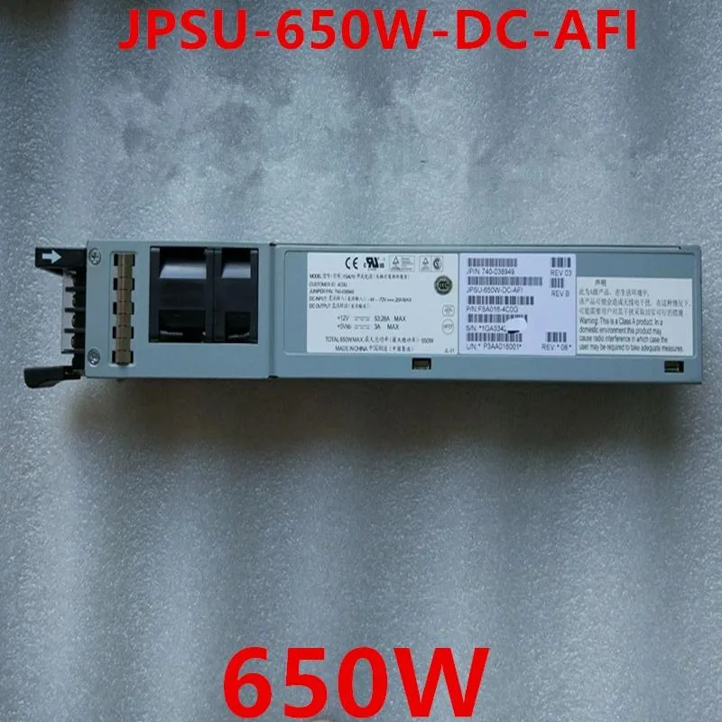 KHACHIMO KHACHIMO QFX5100-48T 650W Power Supply JPSU-650W-DC-AFI — product photo