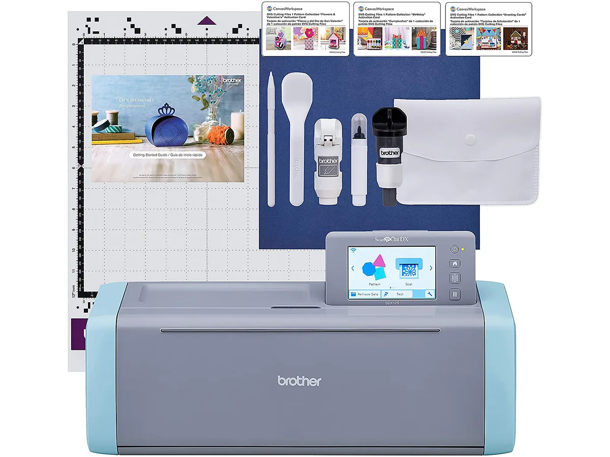 Brother Brother SDX125E ScanNCut DX Die Cutting Machine with Built-in Scanner — product photo