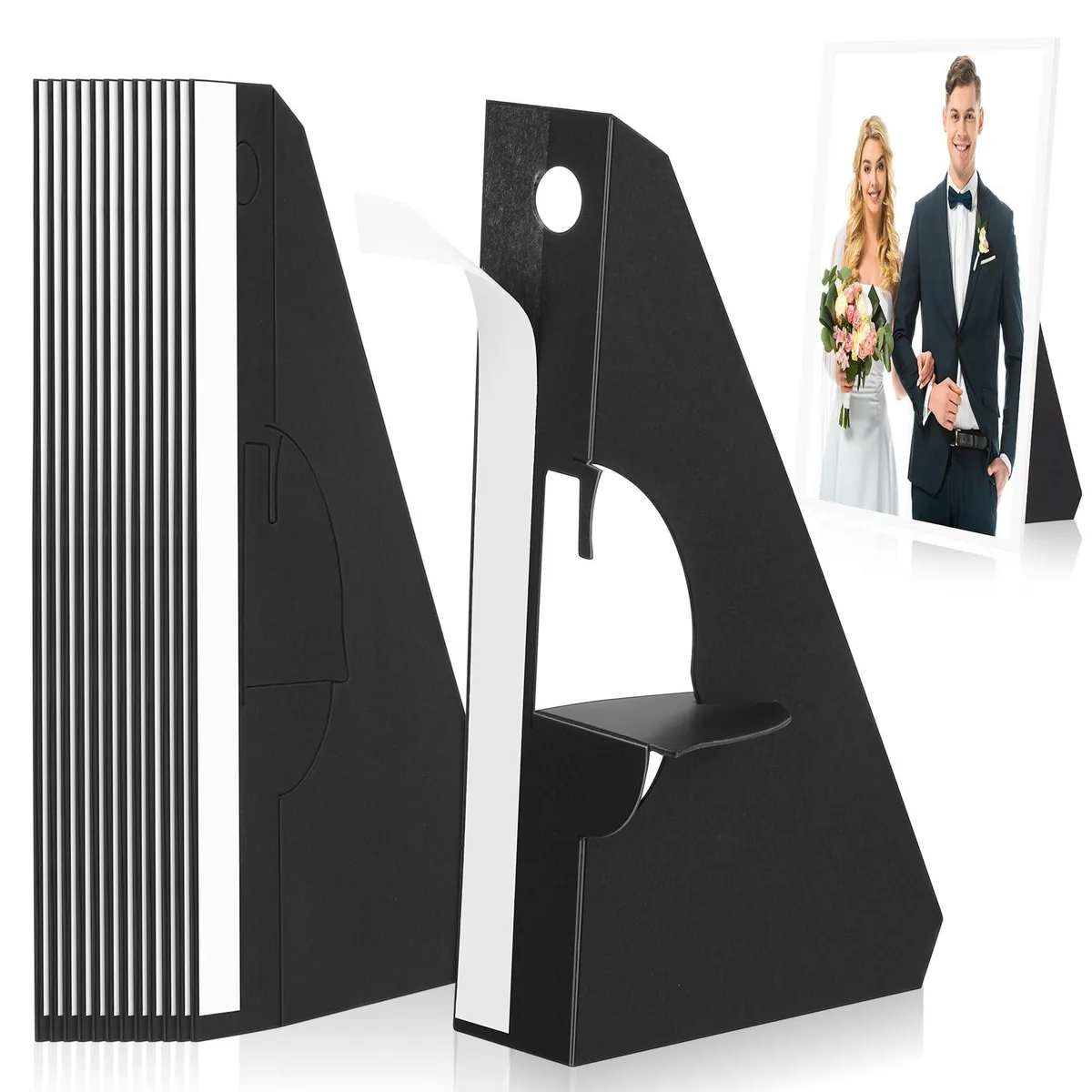 Business Source easel 12 pack 7.01 x 3.94 in — product photo