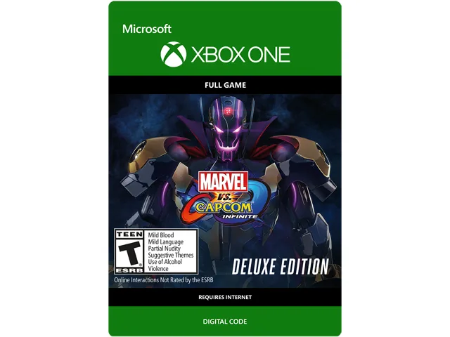 Capcom Capcom G3Q-00402 Marvel vs Capcom Infinite Deluxe Edition downloadable game — product photo