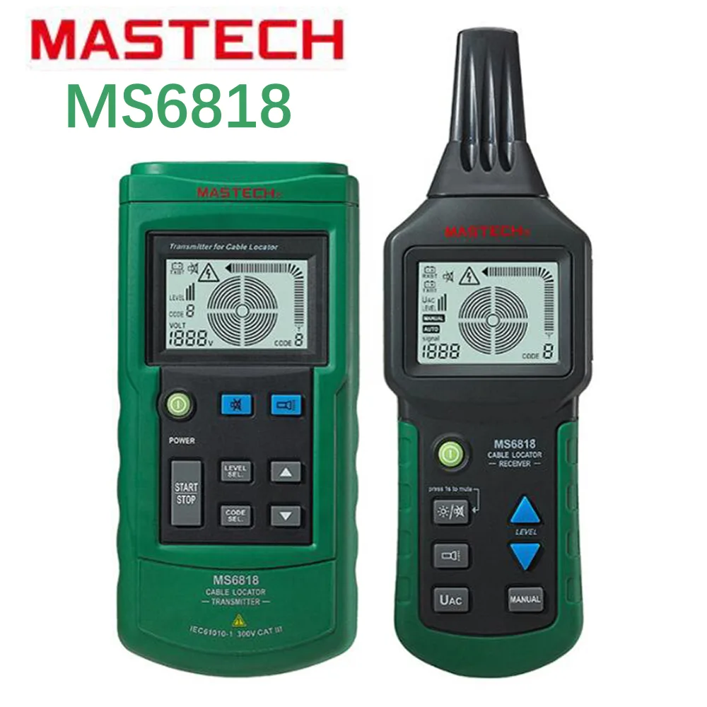 MASTECH MASTECH MS6818 Wire Cable Tracker 12V-400V Test — product photo