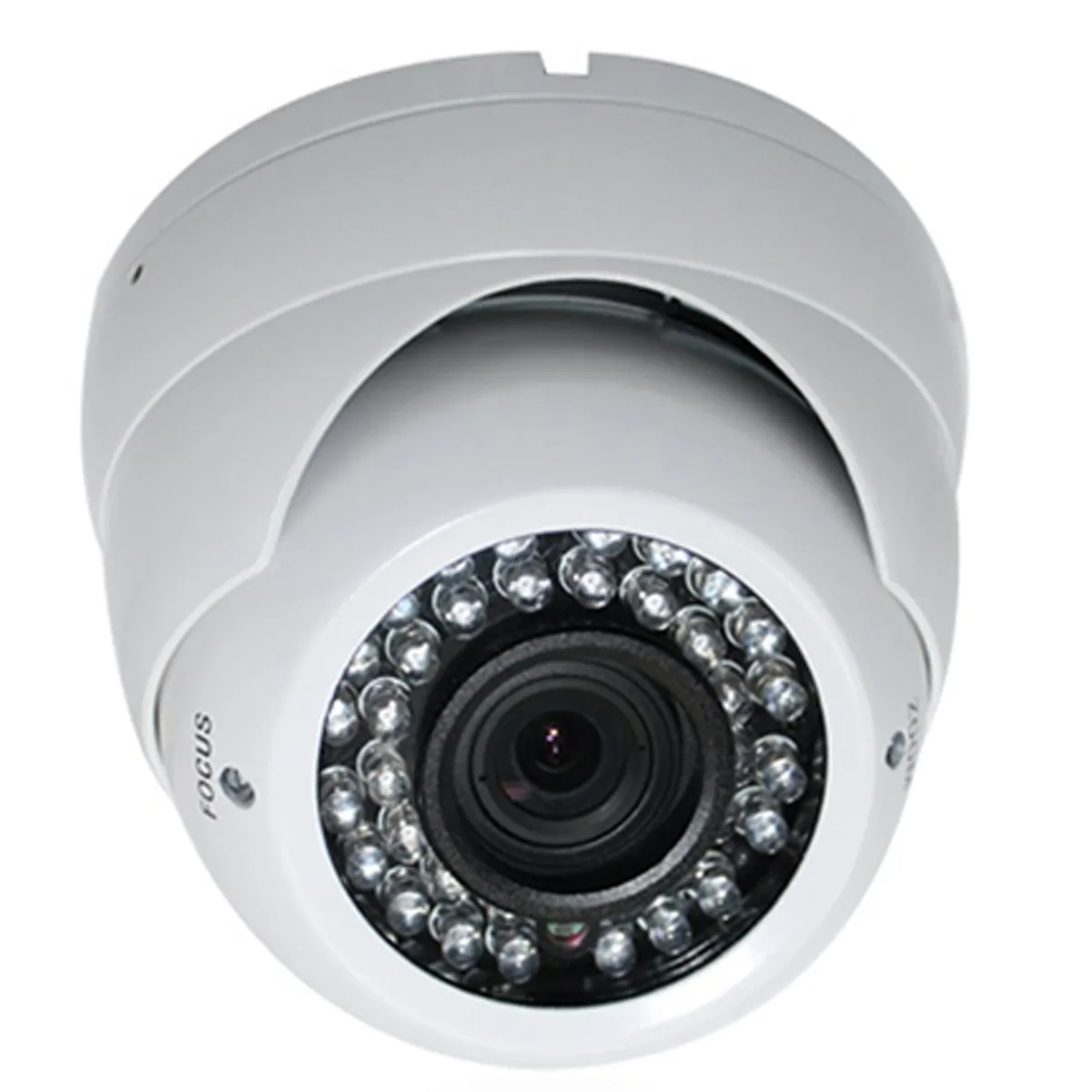COP SECURITY COP SECURITY INS-D1200W 1.3MP 2.8-12mm Manual Zoom 36IR 75FT Night Vision Vandal Proof Dome Camera security — product photo