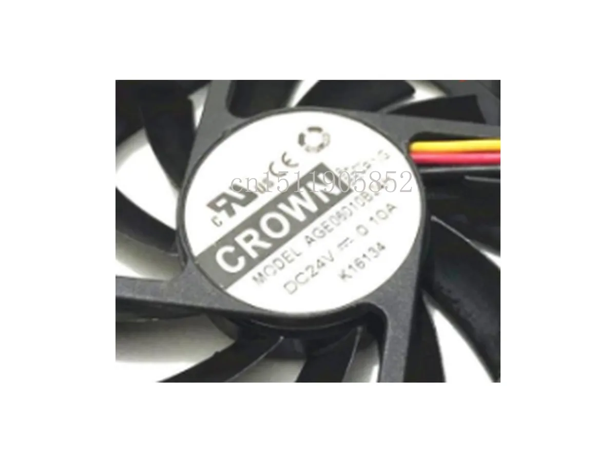 Fans Fans 60x60x10mm 24V .1A 3-Wire Server Cooling Fan — product photo