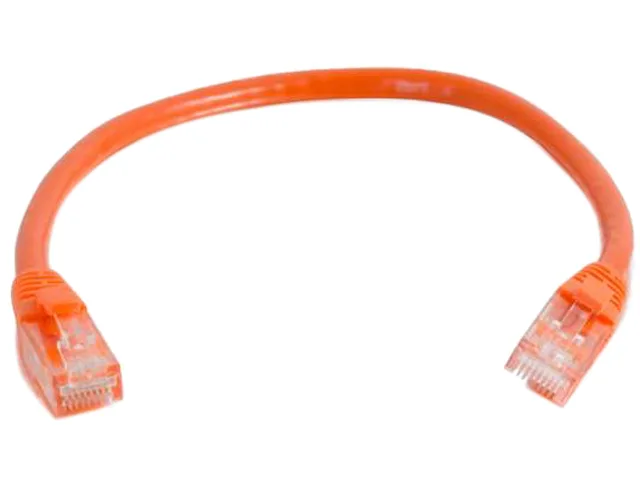 Cables To Go Cables To Go 04017 network ethernet cable Cat 6 snagless unshielded orange 4 ft 1.22 m — product photo