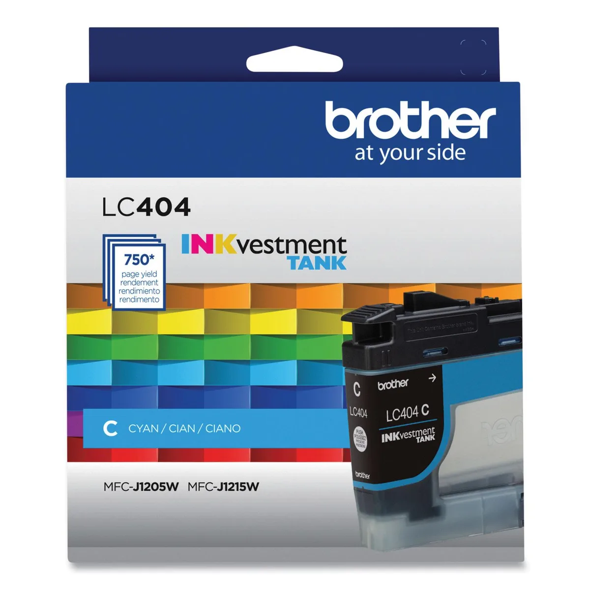 Brother Brother LC404CS Cyan ink cartridge 750 pages — product photo