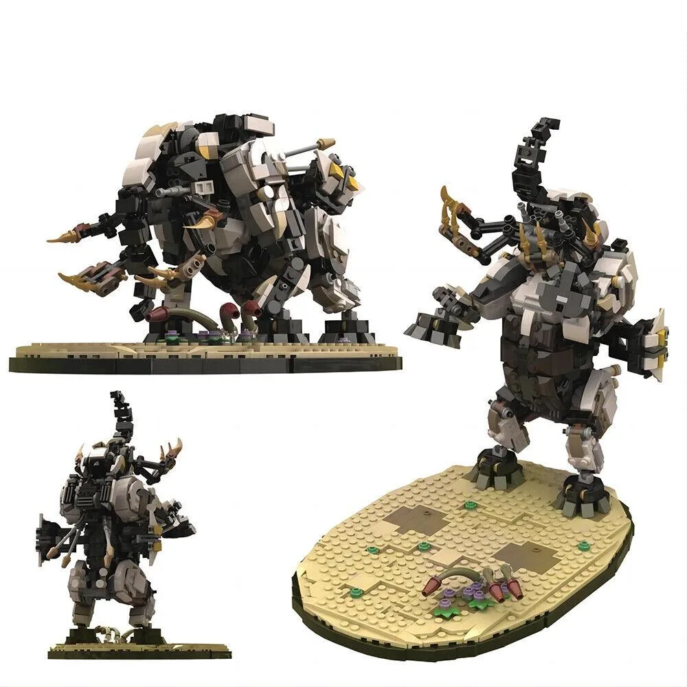 ZITIANYOUBUILD ZITIANYOUBUILD MOC-125382 Horizon Forbidden West Tremortusk 1203 Pieces — product photo