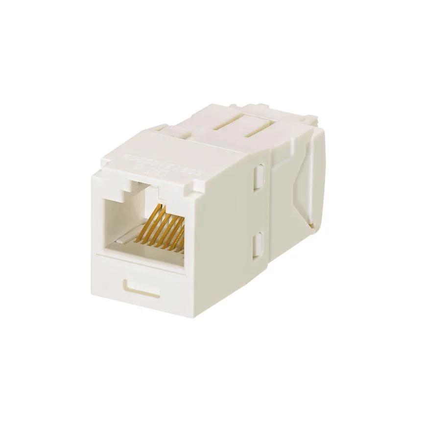 Panduit Panduit CJ688TGAW-24 Cat6 Keystone Jack Arctic White 24-Pack — product photo