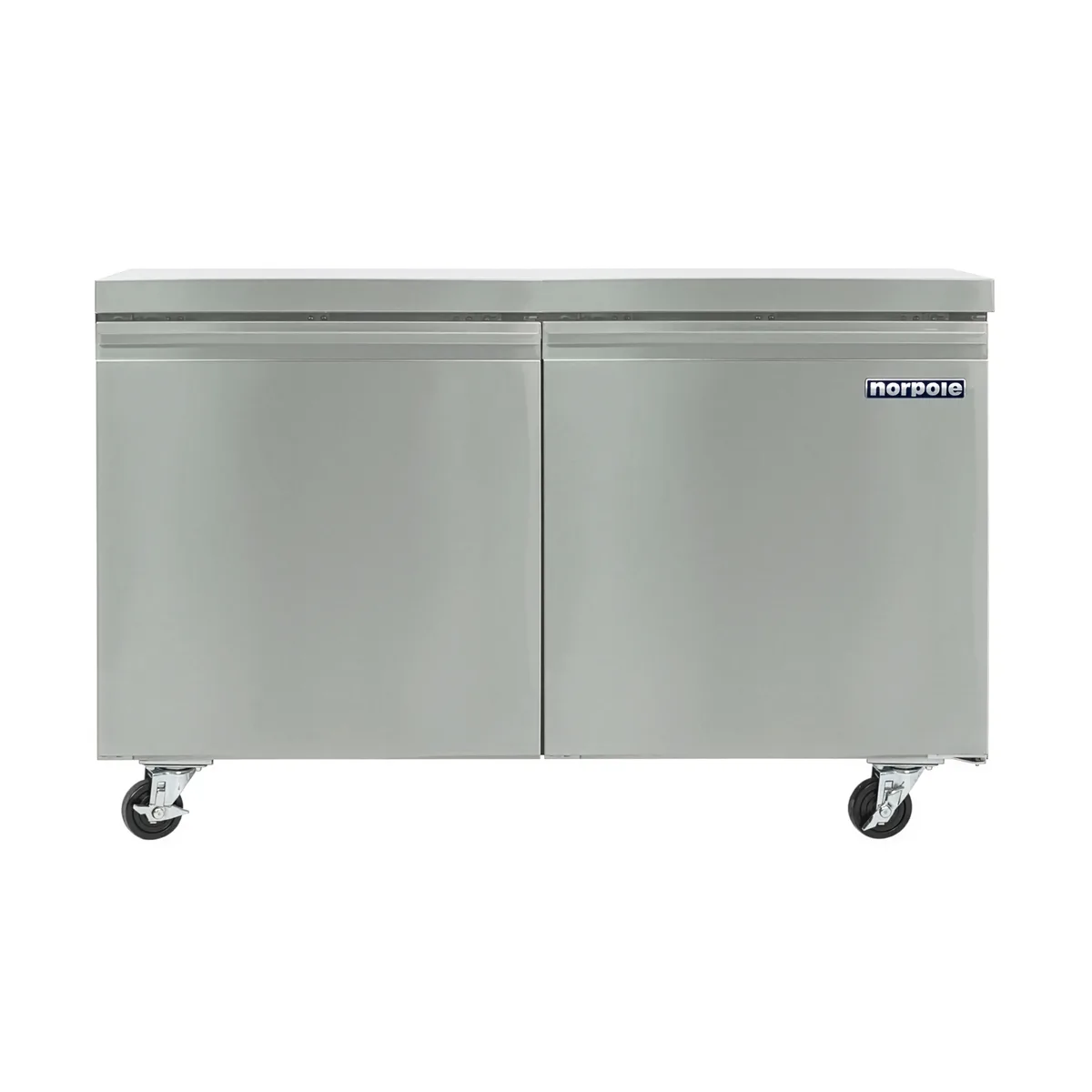 Magic Chef Magic Chef 60 in 15 cu ft Under Counter Refrigerator Stainless Steel — product photo
