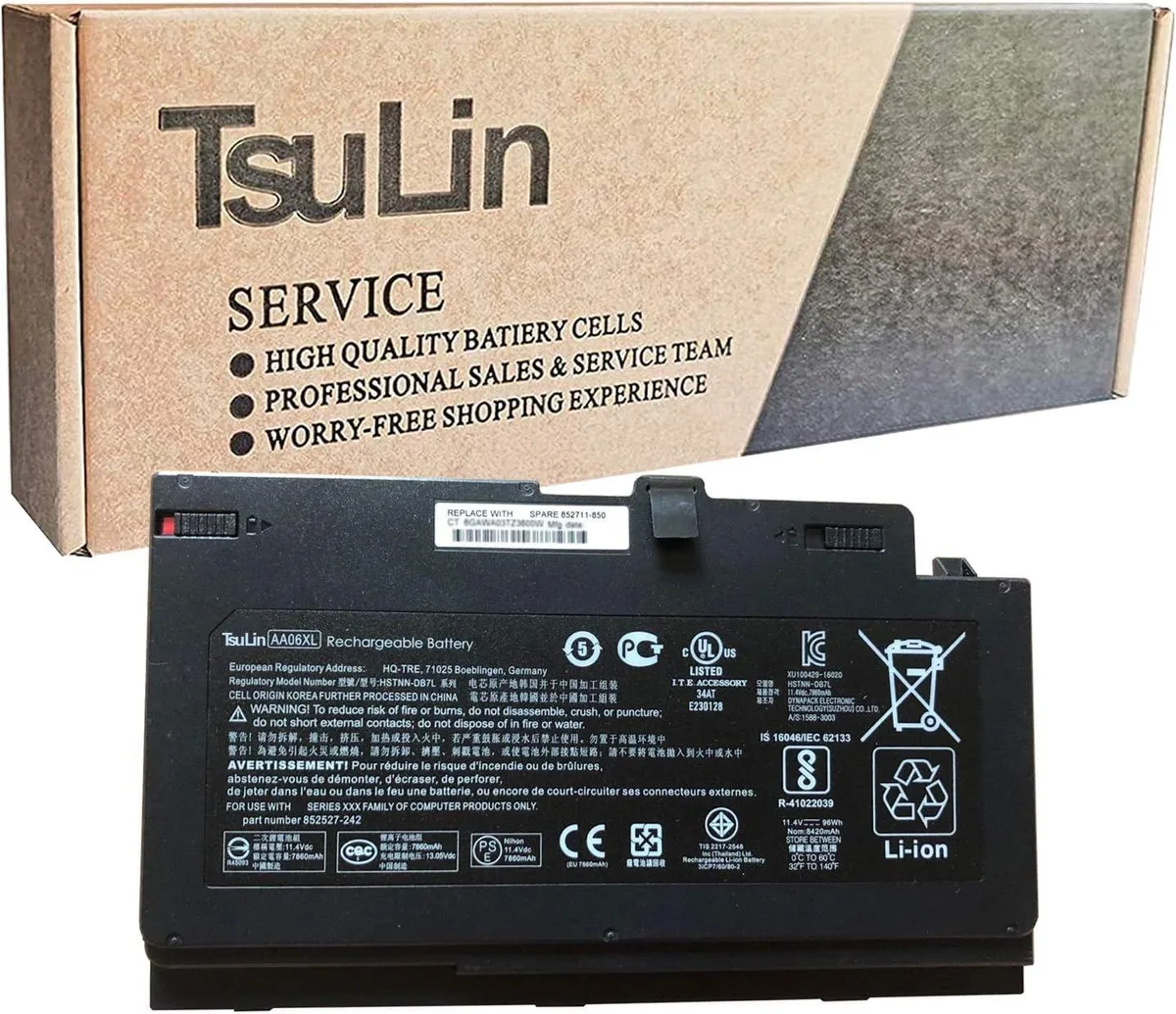 NShi NShi AA06XL laptop battery 11.4V 96Wh 8420mAh — product photo