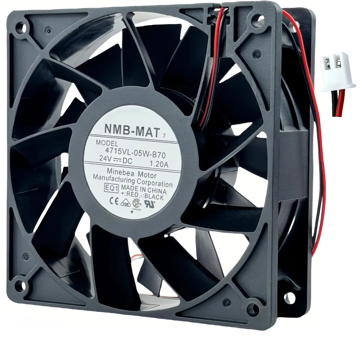 Vszerda Vszerda 4715VL-05W-B70 case fan 24V 1.20A 120x120x38mm 5700 rpm — product photo