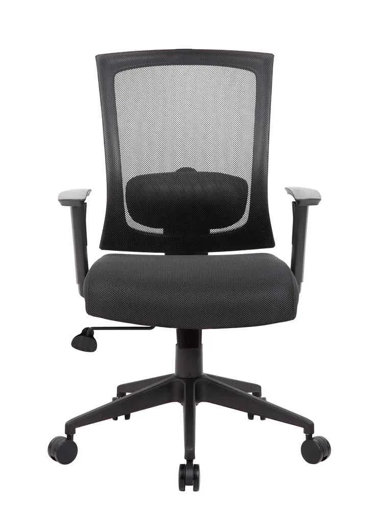 BOSS Office Products BOSS Office Products B6706-BK Mesh Back Task Chair Black office furniture — product photo