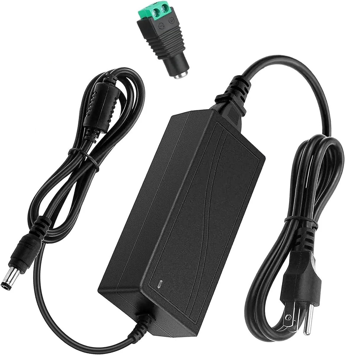 Kenuco Kenuco 24V 6A 120W AC-DC Power Supply with LED Terminal Connector 5.5x2.1mm Jack — product photo