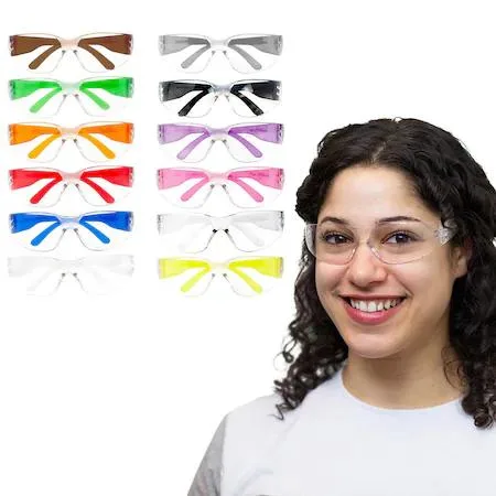BISON LIFE BISON LIFE SH-HYSG-CLLCT-ES01-12 Hyline Safety Glasses Anti-Fog 12-Pack — product photo