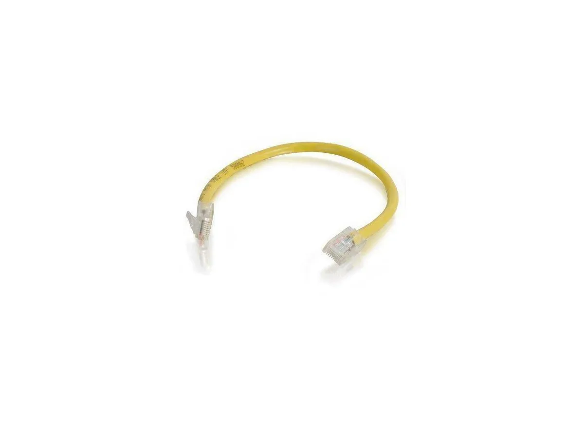 Cables To Go Cables To Go 04175 Cat6 7 ft Yellow RJ45 network ethernet cable — product photo