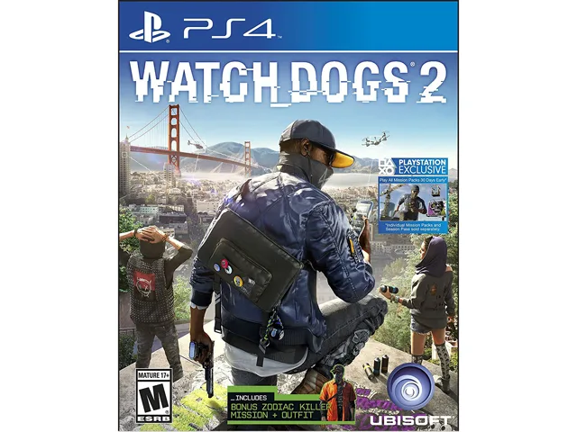 Ubisoft Ubisoft UBP30512037 Watch Dogs 2 PS4 Video Game — product photo