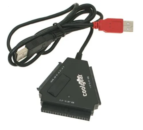 CoolGear CoolGear USBG-124ASD USB 2.0 to SATA IDE Adapter — product photo
