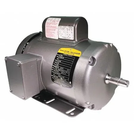 Baldor Electric Baldor Electric L3509 Capacitor-Start Machinery Motor 1 HP 115/230V AC 56H Frame 3600 RPM — product photo