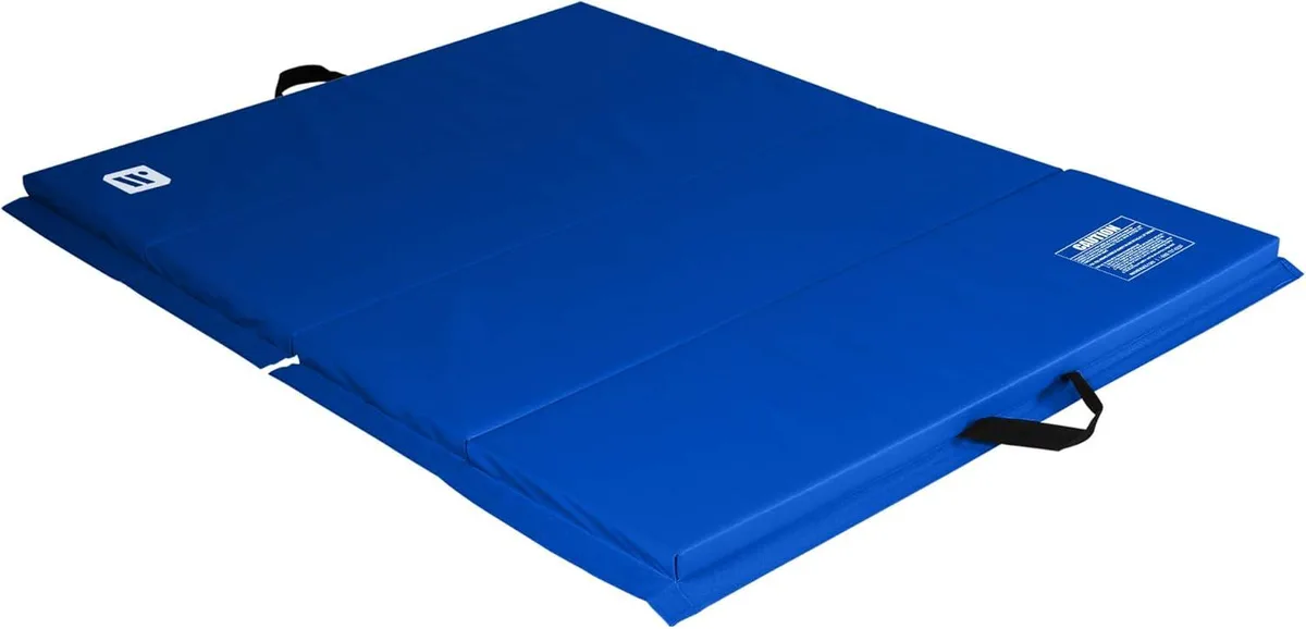 TAURKENAM TAURKENAM 4 ft x 6 ft x 2 in Folding Exercise Mat — product photo