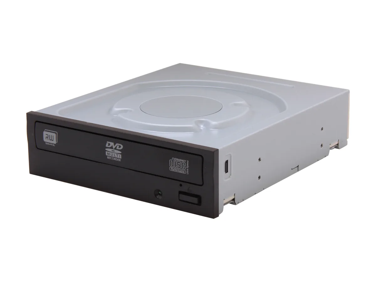 Lite-On Lite-On iHAS124-04 DVD burner 5.25" SATA black — product photo