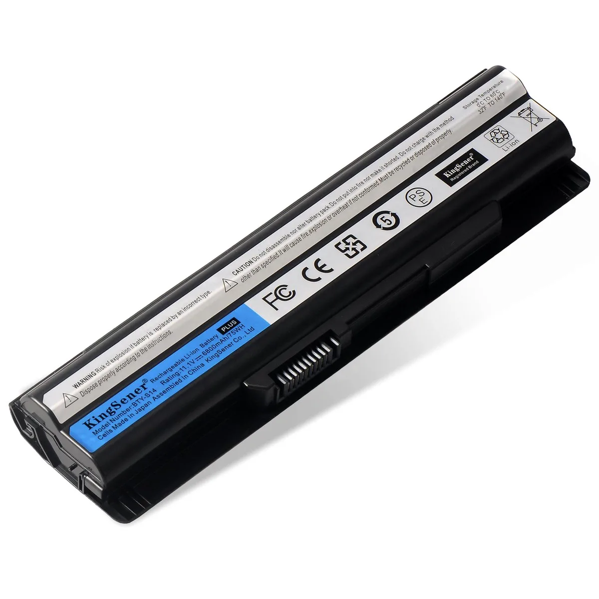 KingSener KingSener BTY-S14 6800mAh 75WH 11.1V laptop battery — product photo