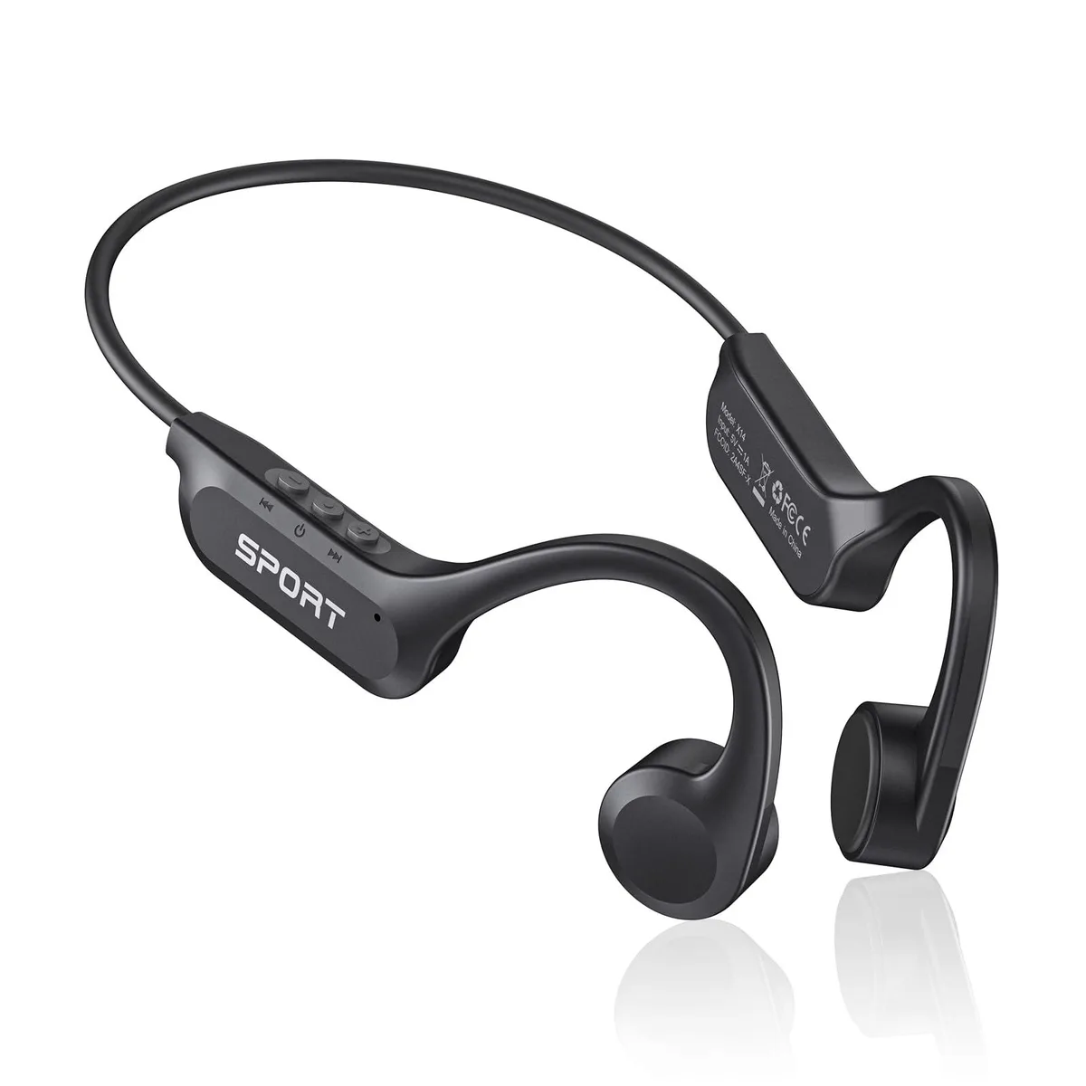  PHILIPS X14 Bone Conduction Headphones Bluetooth 6.0 White — product photo