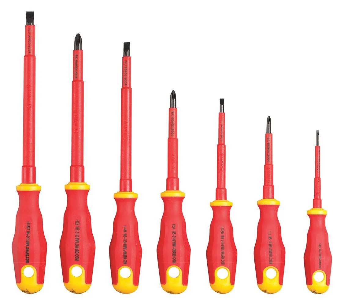 Jonard Jonard TK-70INS 7-Piece Insulated Magnetic Tip Screwdriver Set — product photo