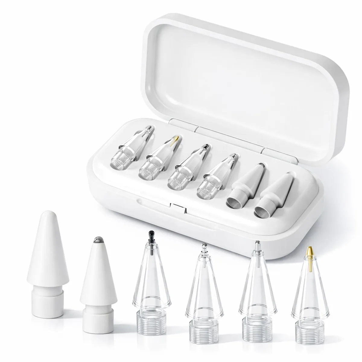 UPAiLGKK 6 Pack Pencil Tips White 3.5 2.0 — product photo