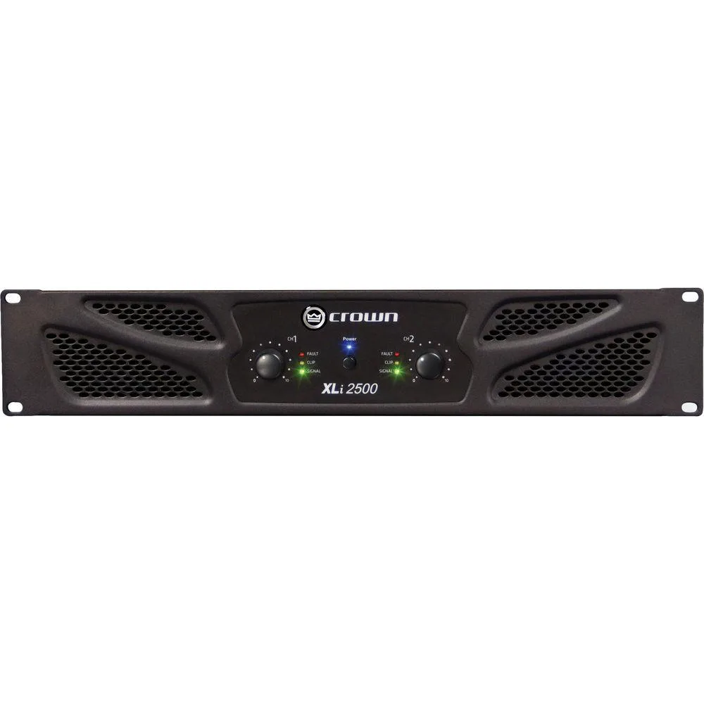 Crown Crown XLi 2500 live sound amplifier — product photo