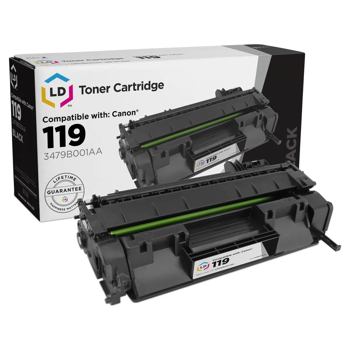 LD Products LD Products 119 toner cartridge 3-pack black 2300 pages — product photo
