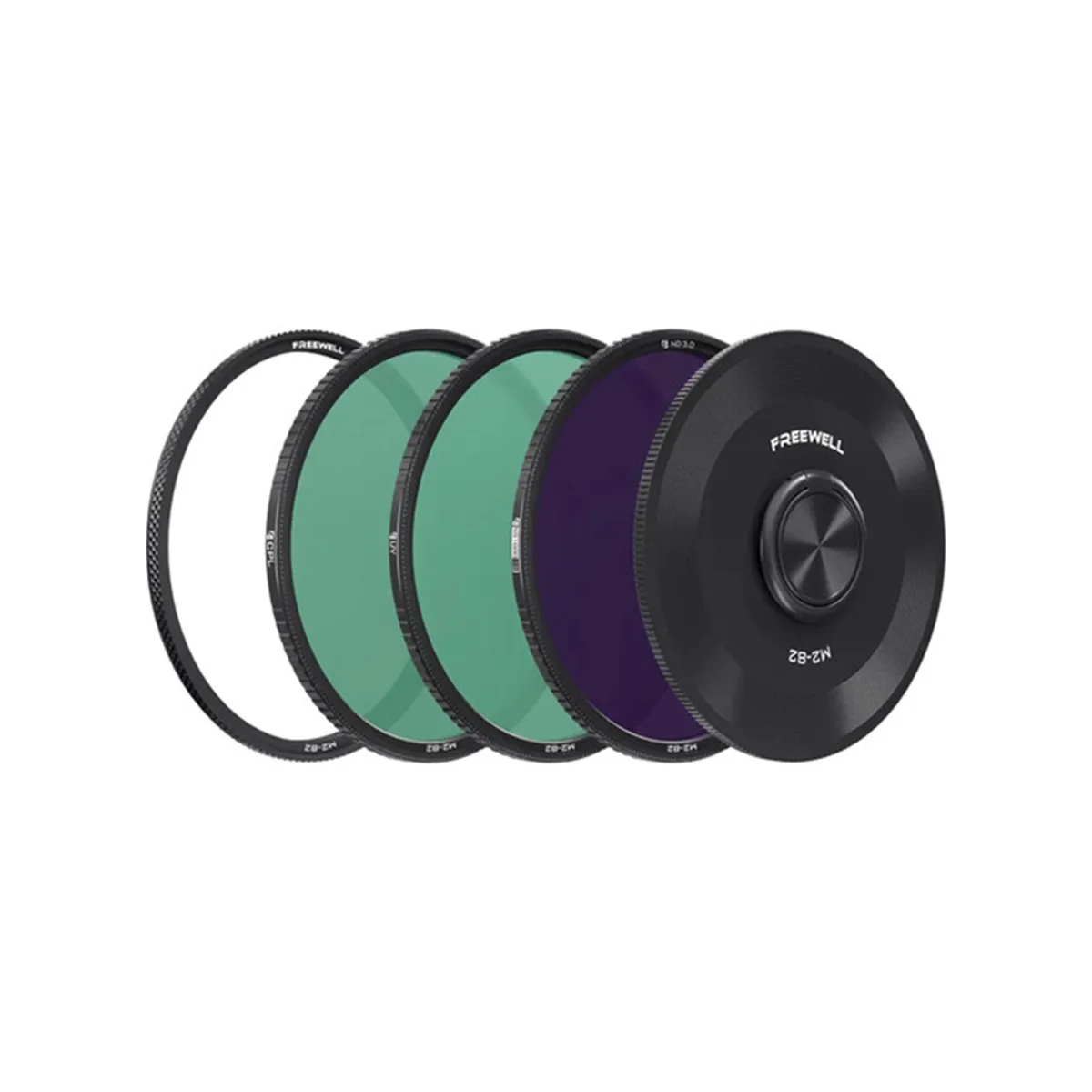 FREEWELL FREEWELL 82mm M2 Magnetic Quick Swap Filter 3-Pack camera filter — product photo