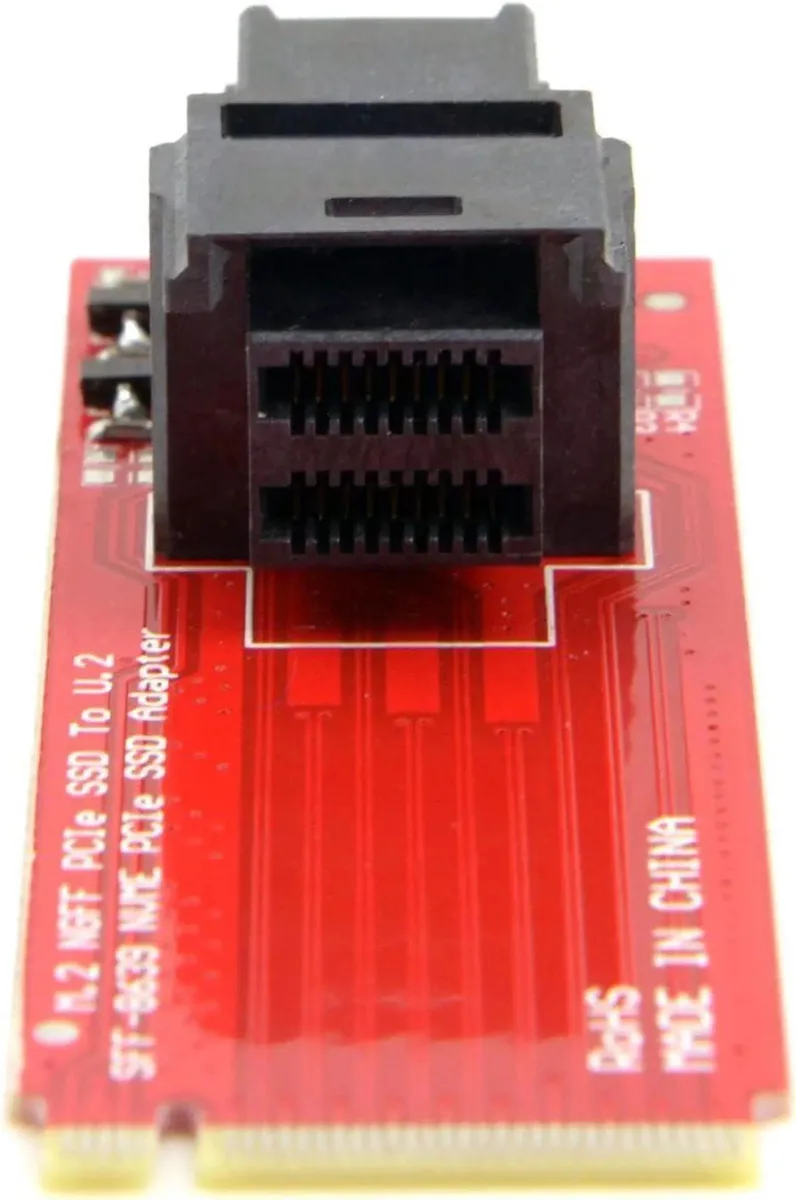 SMUGDESK SMUGDESK U.2 SFF8639 NVMe PCIe SSD Adapter Kit, M.2 2260, SFF8643 Mini SAS HD — product photo