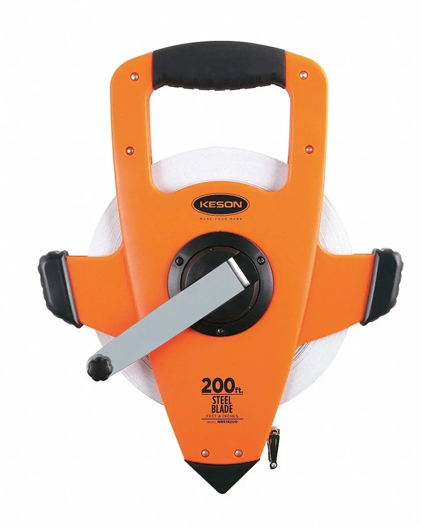 Keson Industries Keson Industries NRS18200 tape measure 200 ft 3/8 in orange — product photo