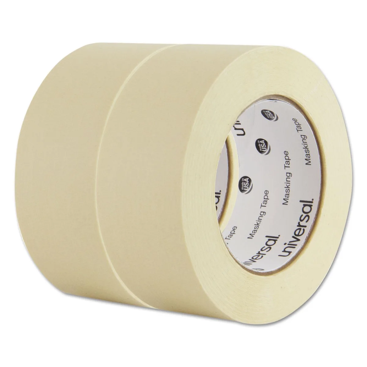 UNIVERSAL BATTERY UNIVERSAL BATTERY 51302 Masking Tape 48mm x 54.8m 2/Pack — product photo