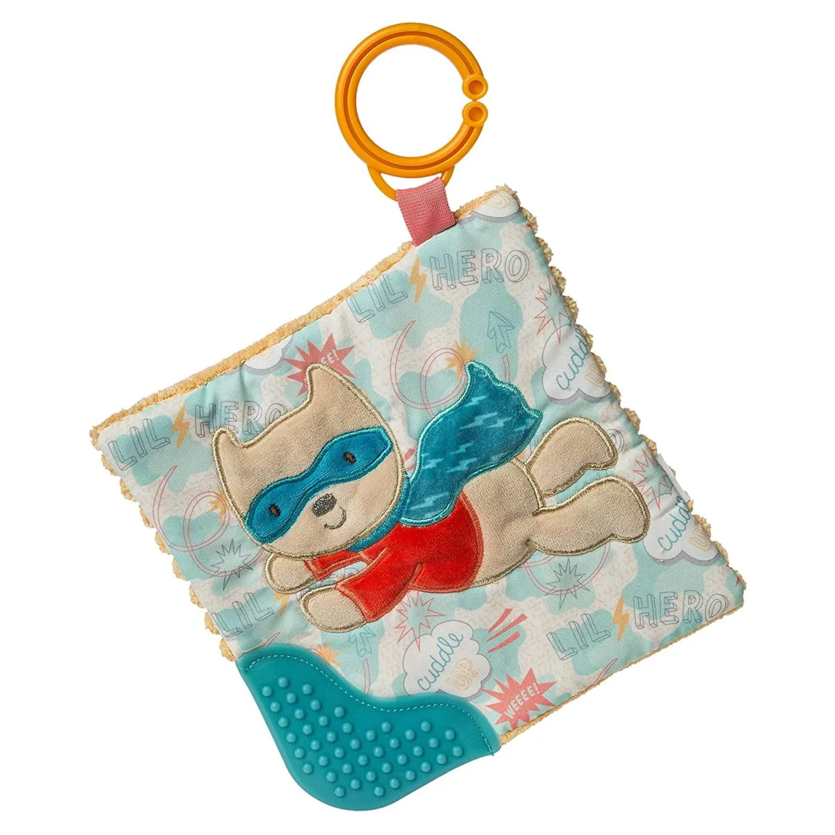 Mary Meyer Stuffed Toys Mary Meyer Crinkle Teether Toy 6" Lil' Hero — product photo