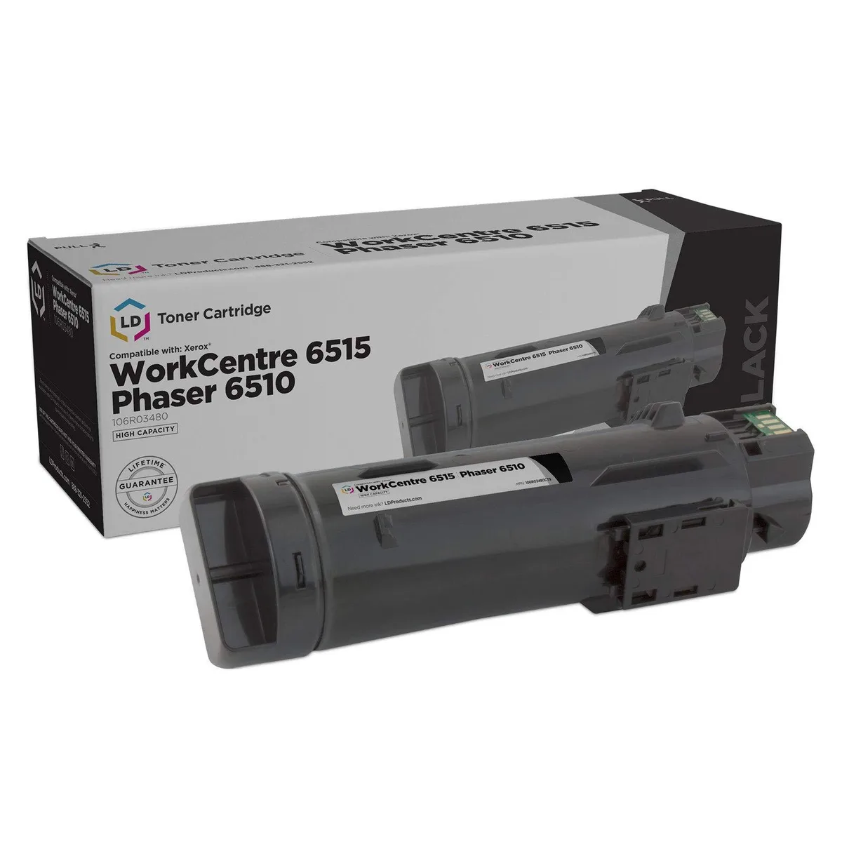 XEROX XEROX 106R03480 Black Toner Cartridge 5500 Pages — product photo