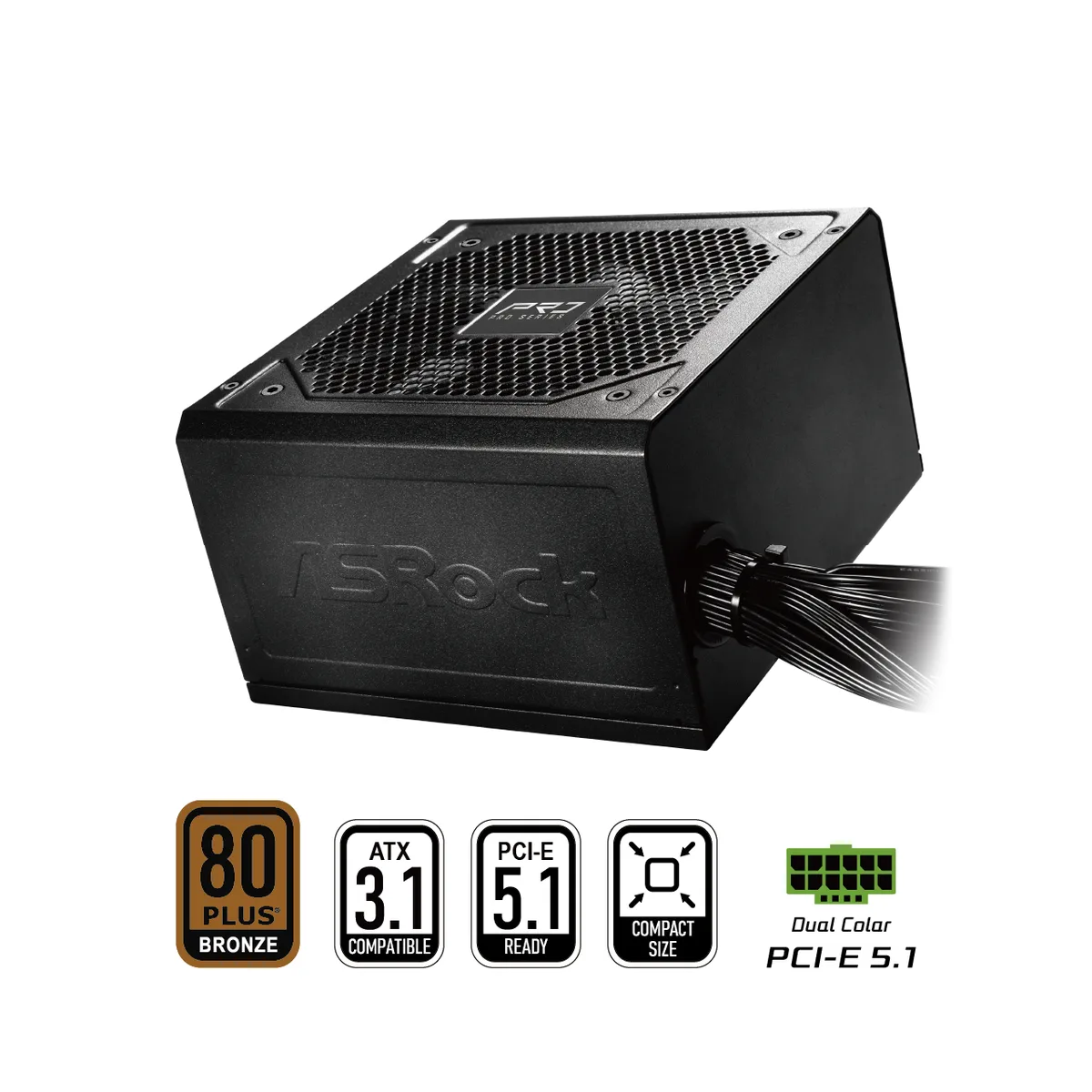 ASRock ASRock PRO-750B 750 W power supply — product photo