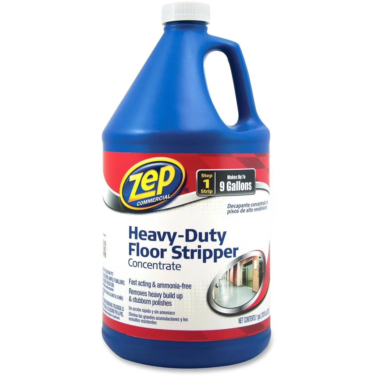 Zep Zep ZULFFS128CT Heavy-Duty Floor Stripper Concentrate 128 fl oz cleaning — product photo