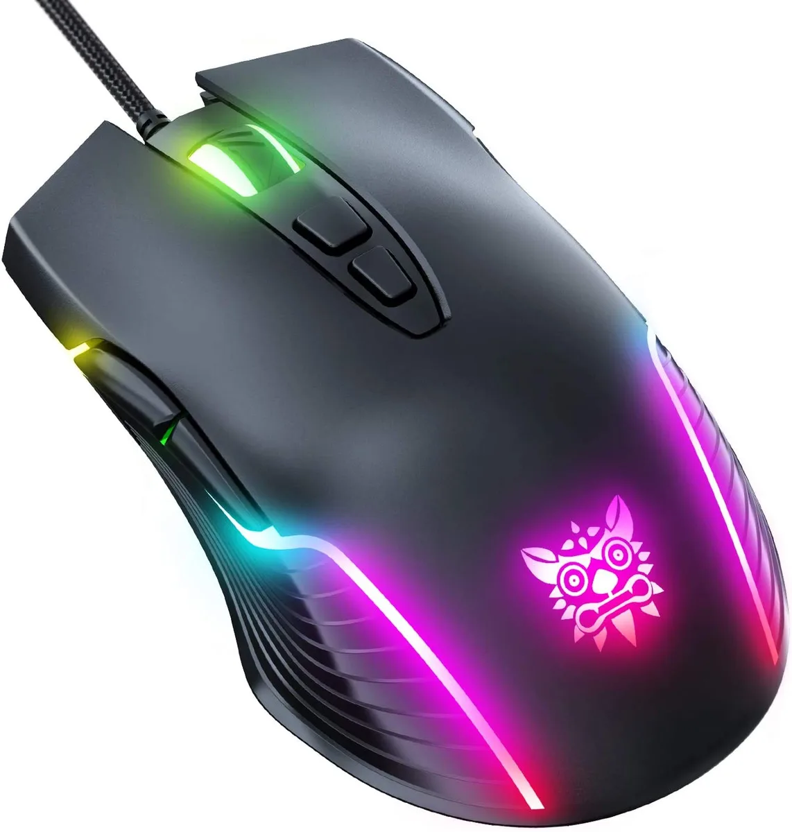 IHDAPP IHDAPP Gaming Mouse 6400 DPI 7 Button Wired Black — product photo