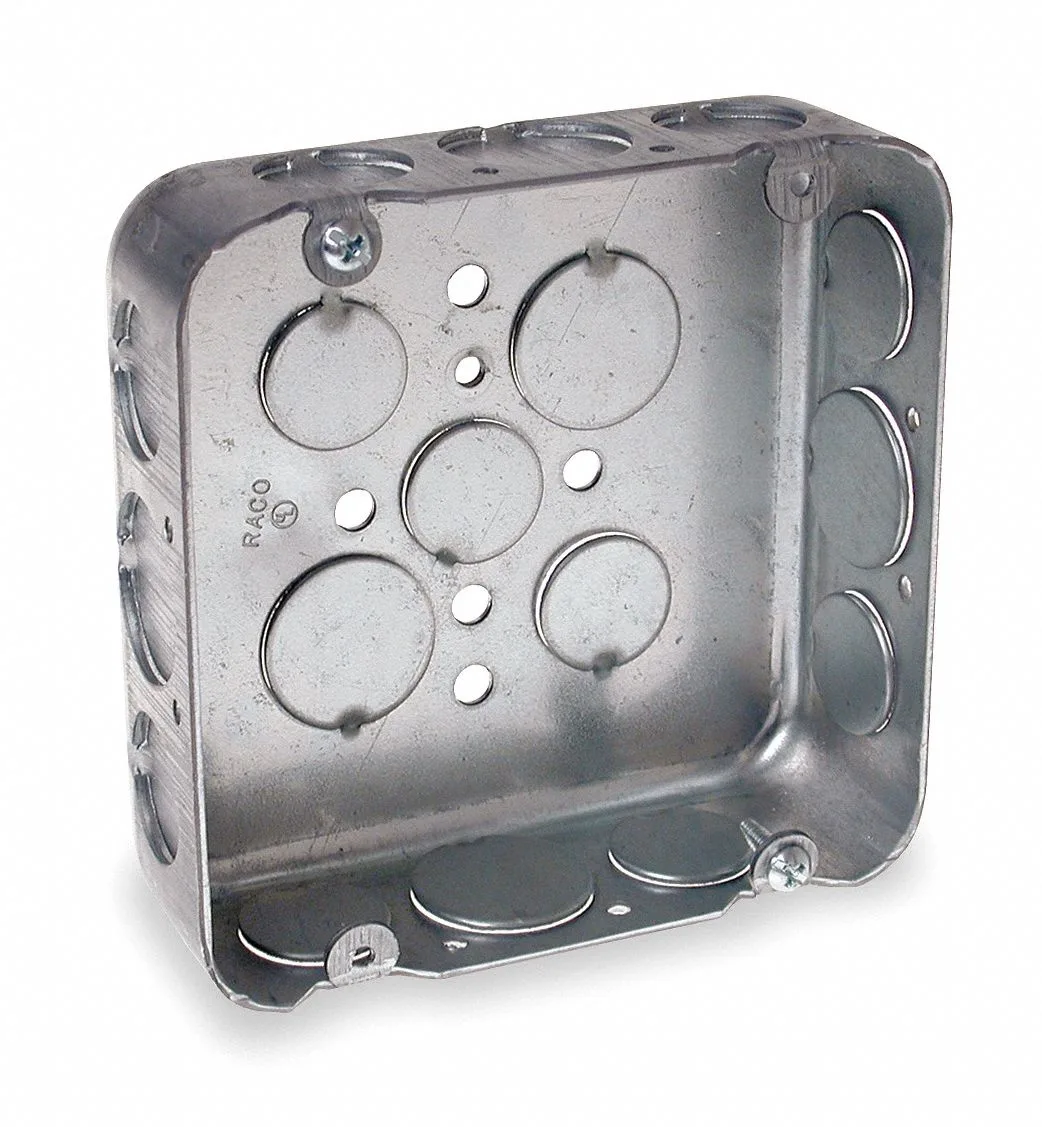 Hubbell Incorporated Hubbell Incorporated RACO 247 Electrical Box 29.5 cu in 2 Gang Steel Square — product photo