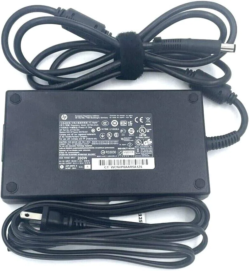 NShi NShi 200W 19.5V 10.3A 7.4x5.0mm AC Adapter laptop replacement part — product photo